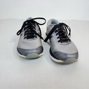 ASICS Gray and Black Athletic Shoes